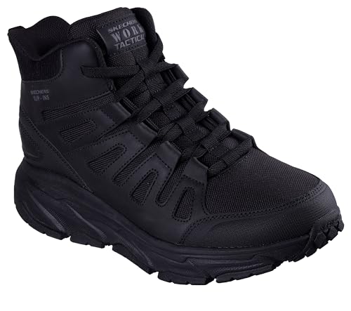 Skechers Men's 6 Inch Hands Free Military & Tactical Boot, BLK, 11