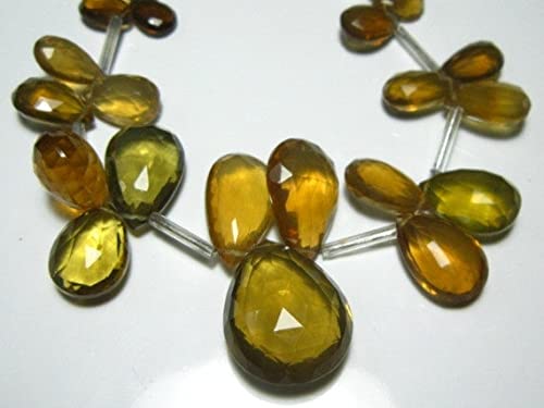 Beer Quartz facetté AAA pour bijoux de luxe de haute joaillerie