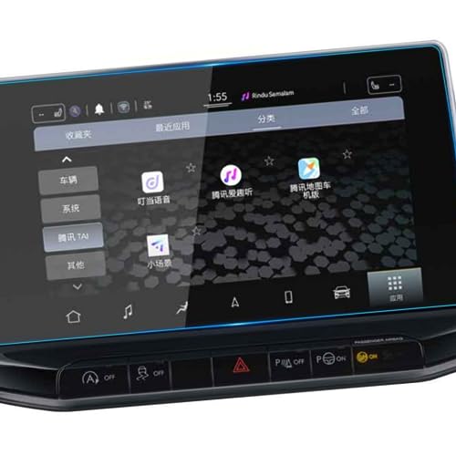 Vitre protection Jeep Compass 2021 2022 film verre trempé écran 10.1''