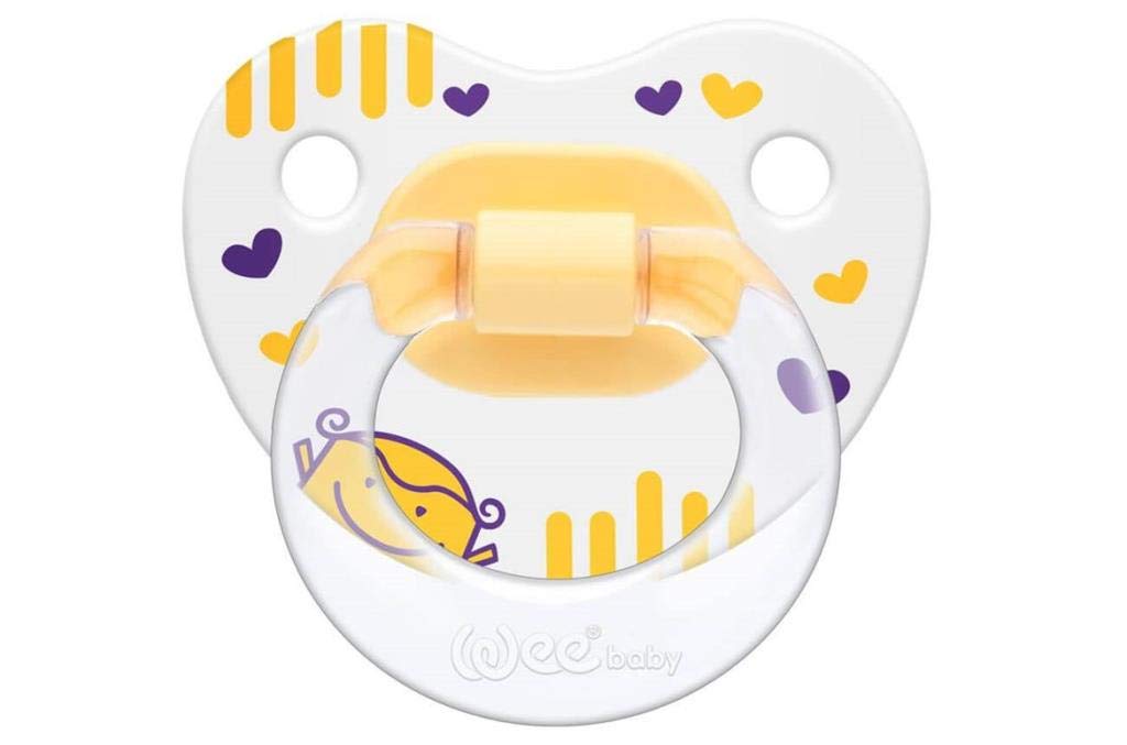 Wee Baby 834 Desenli Damaklı Emzik No:2 6-18 ay, Asorti