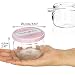 com-four® 12x Tarros de Cristal Abombados para Conservas con Tapa de Rosca"Made...