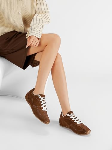 Women's Retro Platform Sneakers Cute Running Shoes Thick Sole Casual Walking Shoes Breathable ClassicTrainers Shoes4