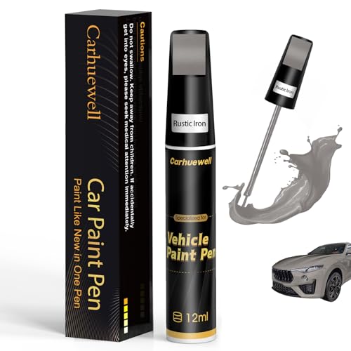 Image of Gray Touch Up Paint for Cars, Auto Car Paint Touch Up Paint Pen for Deep Scratches, Car Scratch Repair Pen, Quick and Easy Solution to Repair Minor Automotive Scratches (Rustic Iron)