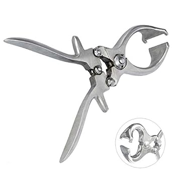 Pince De Castration Pour Bétail - Style C, Acier Inox, Ergonomique, Méthode Sans Sang