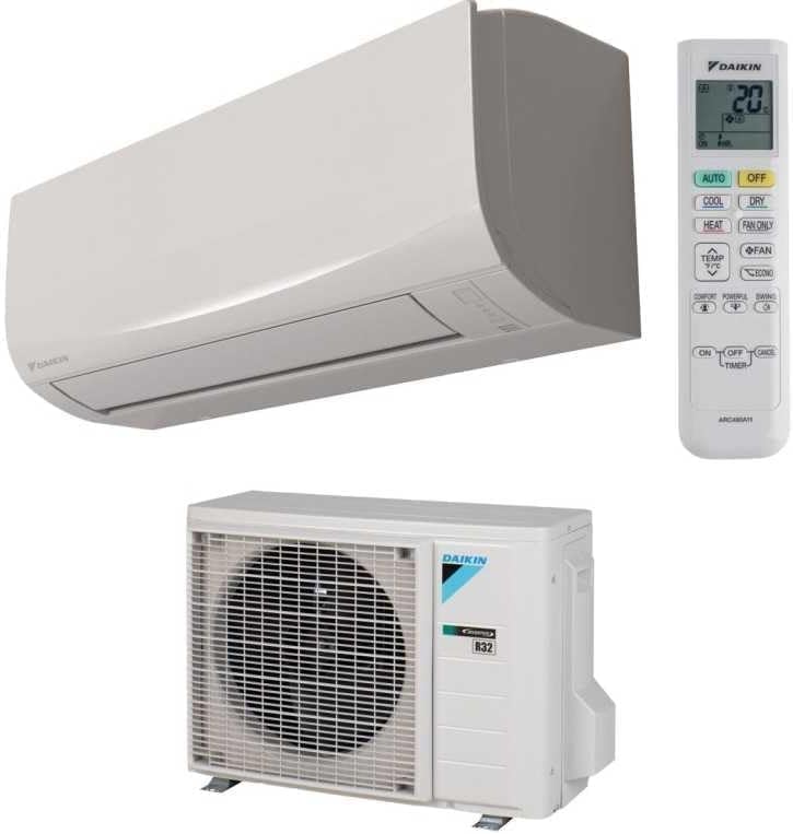 Daikin Sensira 2026 FTXF42F + RXF42F – Climatiseur monosplit 15000 BTU Inverter R32 A++ avec Wi-Fi intégré, nouveau modèle 2026, contrôlable via...