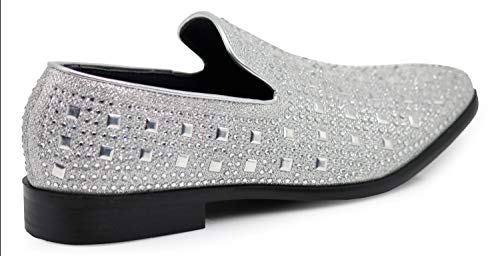 SPK11 Men's Vintage Fashion Rhinestone Designer Dress Loafers Slip On Shoes Classic Tuxedo Dress Shoes3