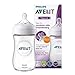 Philips Avent SCF033/17 - Biberón natural de 260 ml, transparente