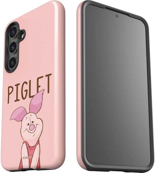 Skinit Impact Phone Case Compatible with Galaxy S25 - Officially Licensed Disney Winnie The Pooh Piglet Portrait Design