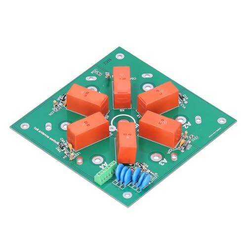 Interruptor de antena coaxial kit DIY 6:1 conmutador de 6 vías SO-239 1,8-60 MHz 5