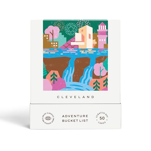 Cleveland Adventure Bucket List - 50 Scratch-Off Cards