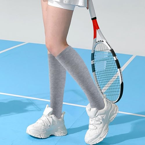 Image of Knee High Socks for Women, Long Tall Knee Tube Socks