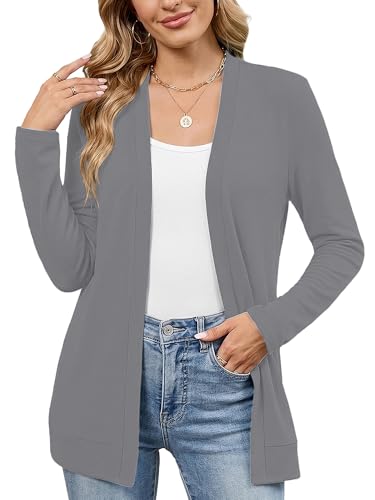 Image of Heymoments Cardigan for Women Long Sleeve Lightweight Sweaters