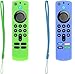 Produktbild Klink Fernbedienungshülle, kompatibel mit Fire TV Stick 4K/4K MAX, Alexa Protector Sprachfernbedienung (3. Generation), leuchtet im Dunkeln, mit Umhängeband