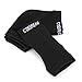 Codream 2 Pairs Heels Moisturizing Socks for Dry Cracked Heels Repair Treatment Vented Moisturizing Gel Heel Sleeves Open Toe Comfy Recovery Socks Day Night Foot Care Black