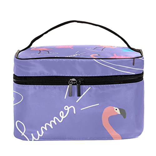 Trousse de Toilette Flacons Debout : Fini les Fuites de Voyage avec l'Organisateur Flamant