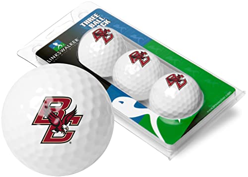 Linkswalker Boston College Eagles - 3 Golf Ball Sleeve #TOP1