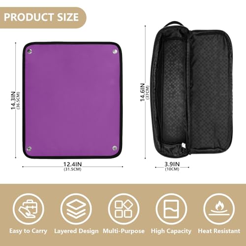 Bolsa organizadora de viaje para herramientas de cabello miniatura 4