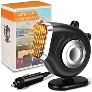 Color You 2 in 1 Car Heater 12V 150W, Car Heater That Plugs into Cigarette Lighter, Fast Heating & Cooling, Car Fan Portable Car/Truck Heater for Defrosting and Defrosting