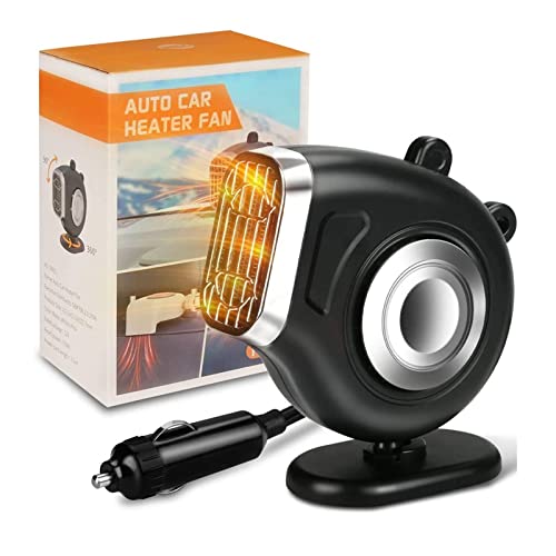 Color You 2 in 1 Car Heater 12V 150W, Car Heater That Plugs into Cigarette Lighter, Fast Heating & Cooling, Car Fan Portable Car/Truck Heater for Defrosting and Defrosting