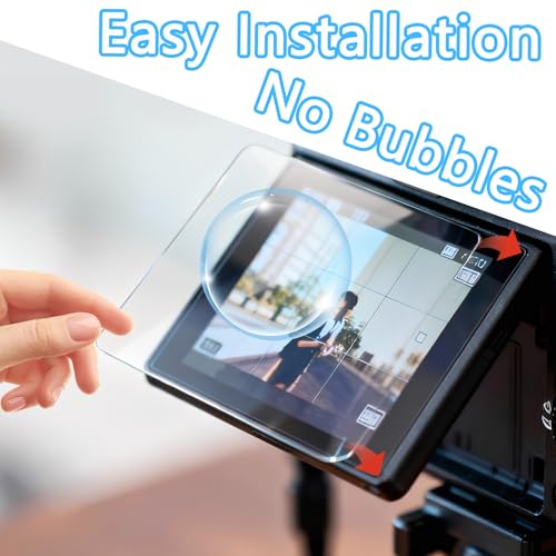 2 protectores de pantalla para Ricoh GR3 y GR III X en vidrio templado transparente 2