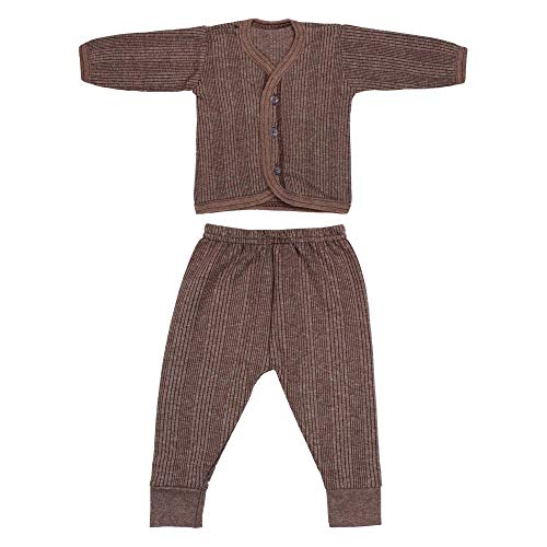 Image of FOCIL KIDS WINTER WEAR THERMAL FULL SLEEVES BODY WARMER TOP AND PYJAMA SET FOR BOYS & GIRLS
