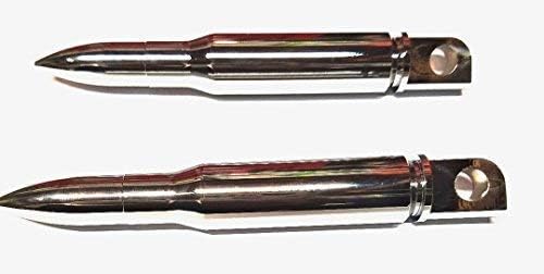 Sickshooter 50 Cal Bullet Foot Pegs FOR HARLEY ONLY