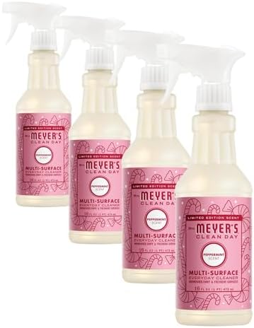 MRS. MEYER'S CLEAN DAY All-Purpose Cleaner Spray, Limited Edition Peppermint, 16 Fl. Oz (Pack of 4) image 5