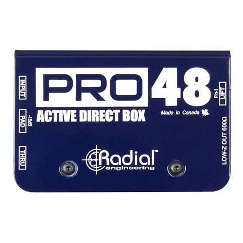 Image of Radial Pro 48-48V active direct box w /extra headroom in compact enclosure