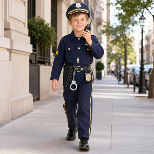 Disfraz de Policía para Niños con Accesorios miniatura 4