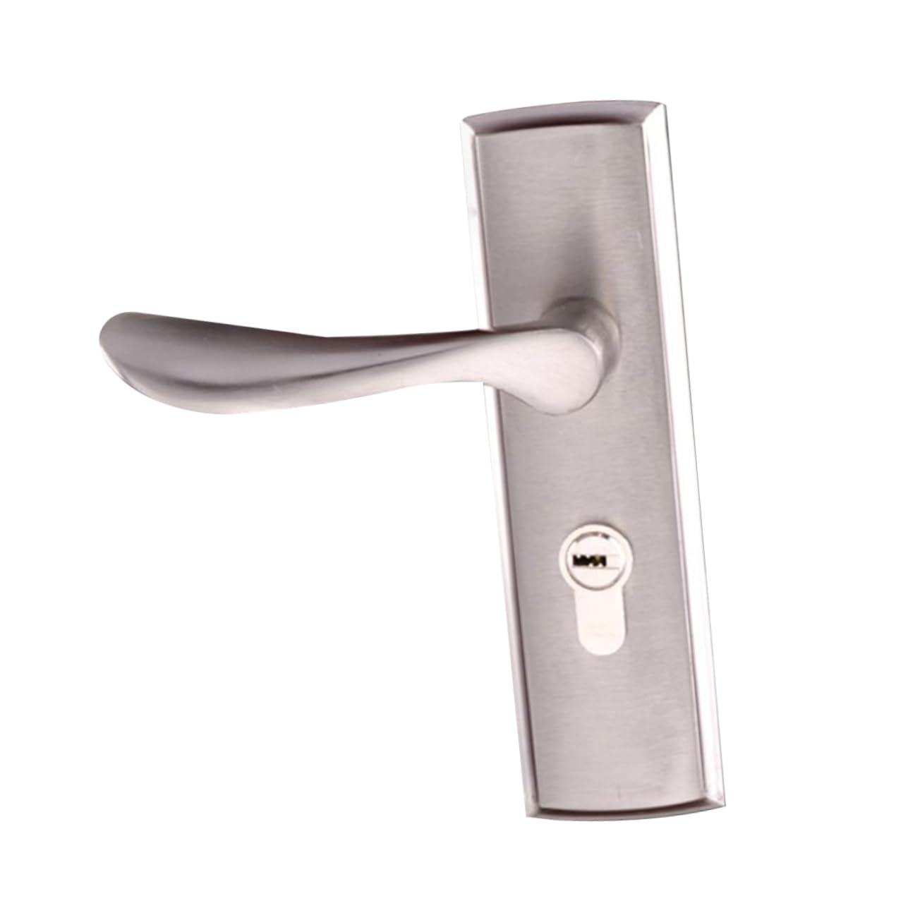 Serrure de porte en aluminium LIFKOME avec poignée mécanique pour chambre et salle de bain