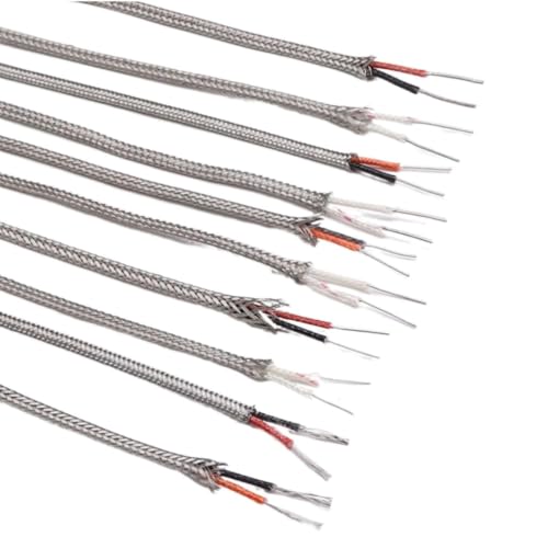 Cable termopar tipo K para solucionar interferencias en medicion de calor 5M