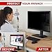 SightPro 21.5 Inch 16:9 Computer Privacy Screen Filter for Monitor - Privacy Shield and Anti-Glare Protector