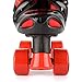 Osprey Quad Skates, Adjustable Kids Roller Skate for Boys and Girls, Red