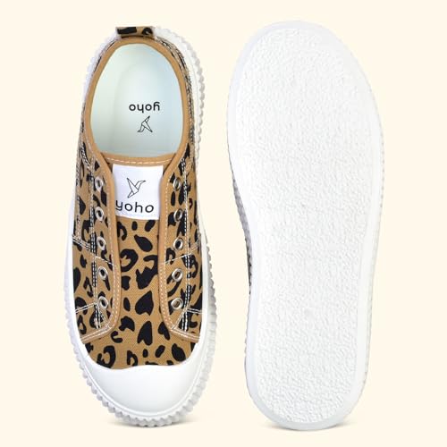 Image of YOHO Cruise Women's Without Lace Trendy Stylish Canvas Slip-On Sneakers (SoS)