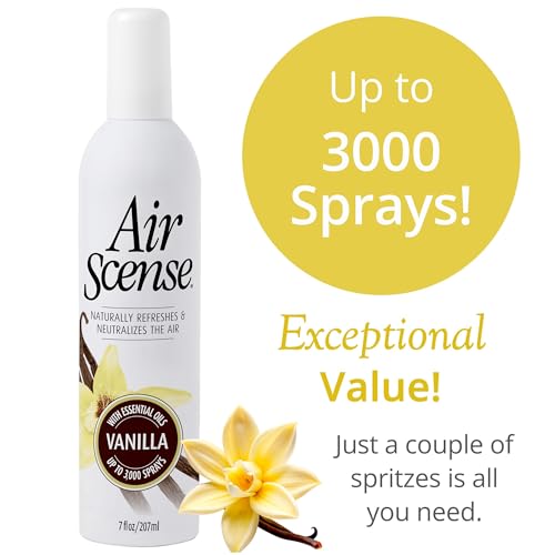 Image of Air Scense Vanilla Natural Air Freshener, Room Spray, 7 fl oz