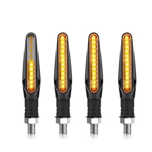 Clignotants LED universels motos 12V feu arrière clignotant et indicateur DRL