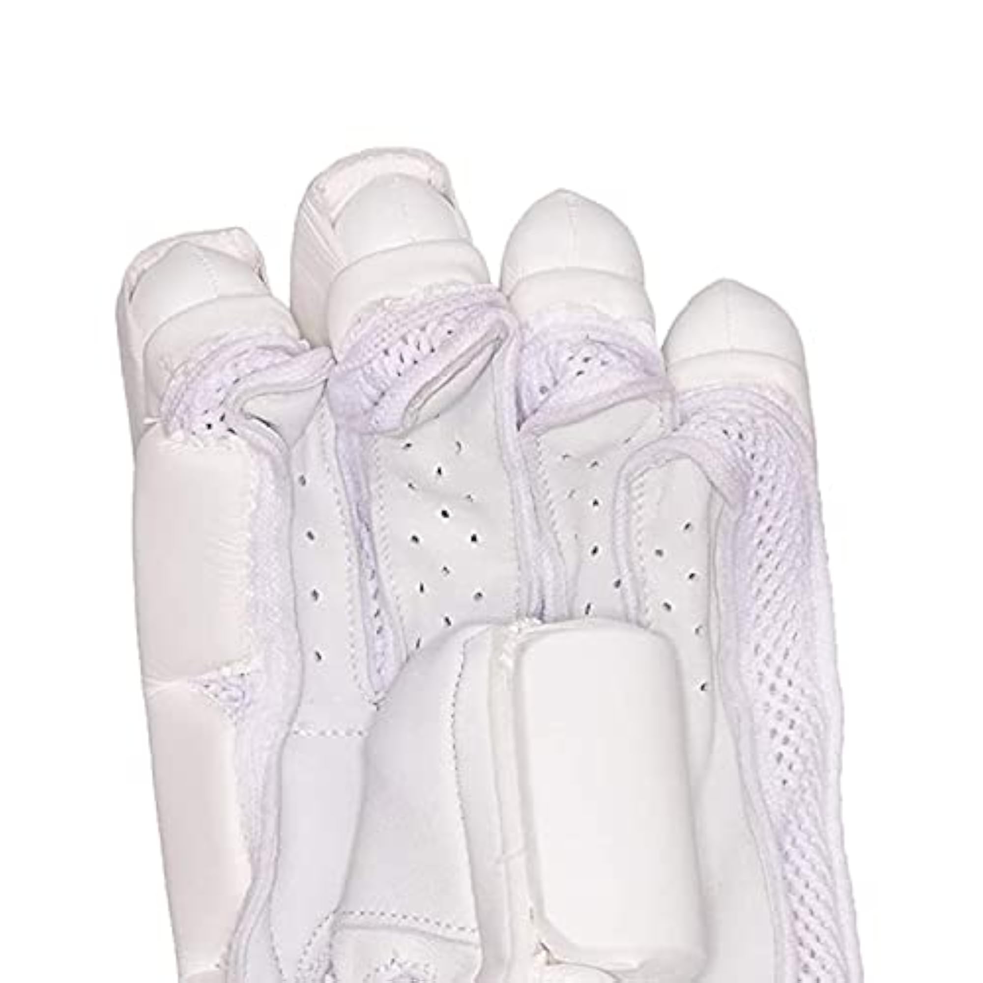 Adult LH Leather Left Hand Batting Gloves, Multicolor