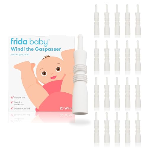 Image of Frida Baby Windi Gas Passer, Baby Gas Relief, Made in USA, 100% Natural, Safe & Effective Instant Relief for Babies & Infants, 20ct