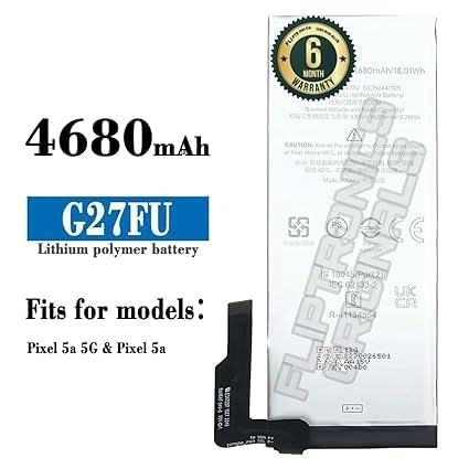 Image of G27FU Battery for Google Pixel 5A GOSAM1 Battery with 6 Month Warranty**** (DD160)