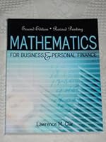 Mathematics for Business & Personal Finance 0757507379 Book Cover