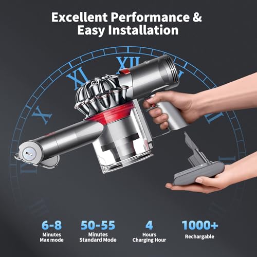 Image of Upgraded 7.0Ah Replacement for Dyson V7 Battery Compatible with Dyson Battery SV11 229687 225403 V7 Animal /Motorhead /Trigger /Absolute /Fluffy /Allergy Cordless Vacuum