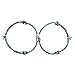 Produktbild E-HONER 2 Stück Freundschaftsseil Geflochtene Distanz Paar Magnetarmband Kit Liebhaber Schmuck