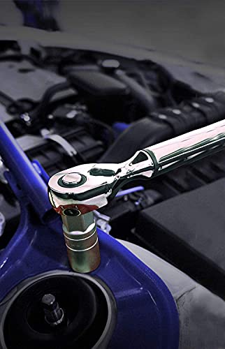 ACDelco Tools ARM315-3A 3/8 Inch Heavy Duty Angle Digital Torque Wrench with LED Flash Notification - ISO 6001 Standards with Certificate of Calibration