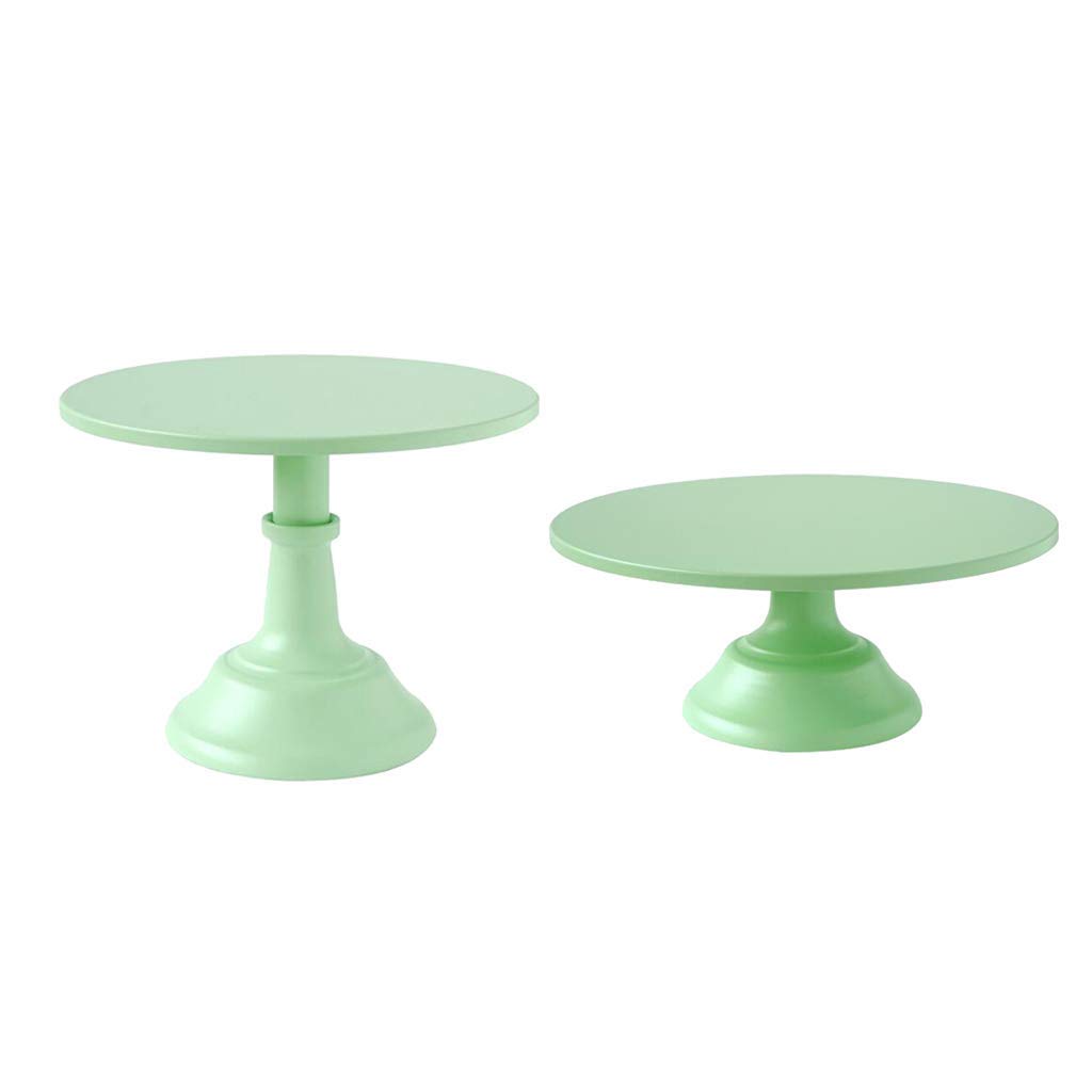 Présentoir à Gâteau Rond en Métal pour Décoration l'anniversaire Mariage et Fête