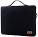 Price comparison product image ProCase 12-12.9 inch Laptop Sleeve Case Bag for Macbook Air 13'' / MacBook Pro 13''/ Surface Pro 2017/Pro 7 6 5 4 3 2, Protective Handbag for 11" 12" Lenovo Dell HP ASUS Acer Chromebook -Black