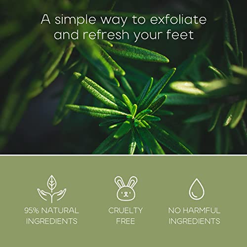 Skin Aesthetics Mint & Tea Tree Foot Masks Moisturizing Socks - Repair & Soften Cracked & Dry Feet, Hydrating & Exfoliating Foot Mask - Cruelty Free Korean Skincare For All Skin Types - 3 Pairs #TOP5