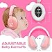 Hocazor HZ002 Baby Ear Protection, Noise Cancelling Headphones for Babies and Toddler 3 Months up to 24 Months, Baby Earmuffs for Fireworks, Sleeping, Concerts, Plane - Pink