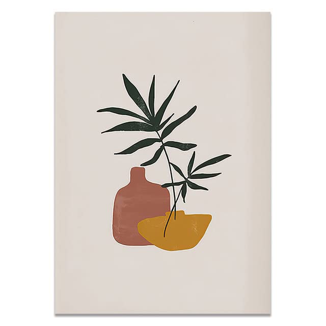 Boho Posters and Prints Abstract Line Drawing Sun Canvas Painting Wall Art Print Poster Wall Picture...