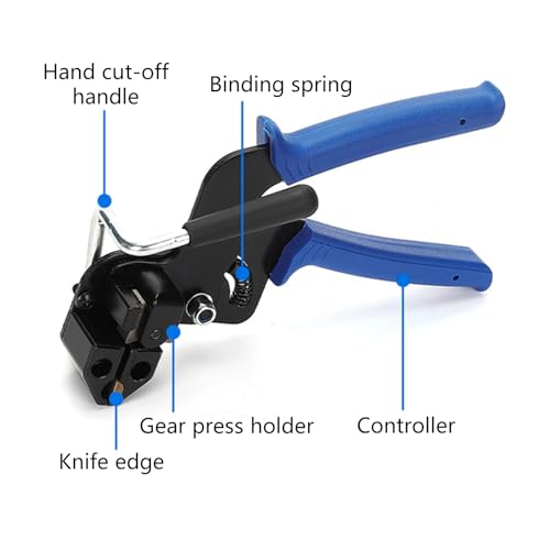 Herramienta para bridas de acero al carbono de 4,6 a 25 mm para sujetadores 4