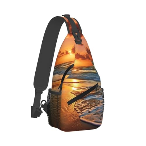 Bolso cruzado negro estilo bandolera para trekking miniatura 2